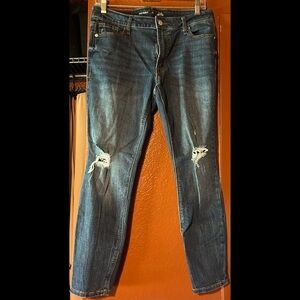 Old Navy Mid Rise Rockstar Super Skinny